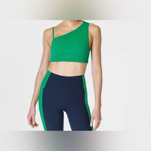 Sweaty Betty asymmetric sports bra size large NWT - Picture 1 of 12
